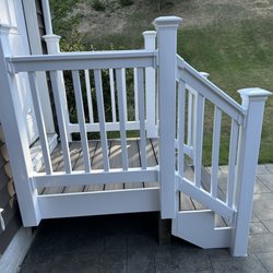 Perpetual Improvements - Replaced patio stairs. Looks good!