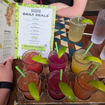 Condado Tacos - Margarita flight - Tacos Near Me - Pittsburgh, Pennsylvania Condado Tacos - Margarita flight - Tacos Near Me - Pittsburgh, Pennsylvania