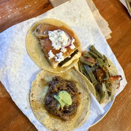 Chile Relleno Taco, Steak Picado Taco, & Nopales Taco Chile Relleno Taco, Steak Picado Taco, & Nopales Taco