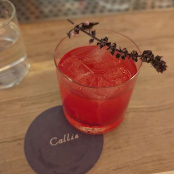 Callie - Cocktail - Mediterranean Near Me - San Diego, California Callie - Cocktail - Mediterranean Near Me - San Diego, California