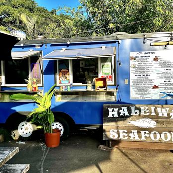 Haleiwa Seafood - THIS is the PLACE! Go here ;) - Food Trucks Near Me - Haleiwa, Hawaii Haleiwa Seafood - THIS is the PLACE! Go here ;) - Food Trucks Near Me - Haleiwa, Hawaii