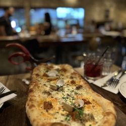 Scaddabush - White Clam and Sausage Pizza - Taste of Campania menu