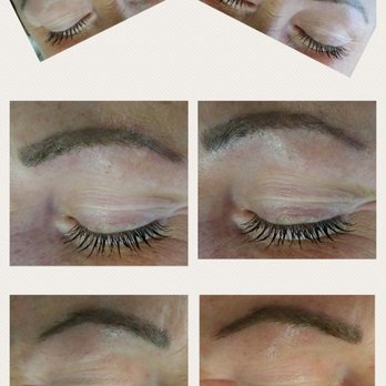 Parrish Blair - Microbladed eyebrows! Before on Left and After on Right! - Skin Care Near Me