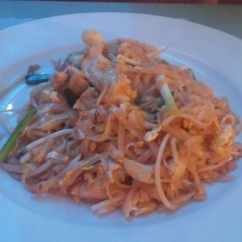 Thai In Love - Honestly can't remember what this was, but I think it was a garlic stir fry thing? Whatever, it was awesome! - Thai Near Me - Thomaston, Connecticut
