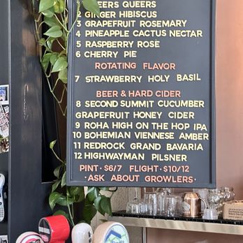 HK Brewing - Tap selection Aug 2025 - Kombucha Near Me - Salt Lake City, Utah HK Brewing - Tap selection Aug 2025 - Kombucha Near Me - Salt Lake City, Utah