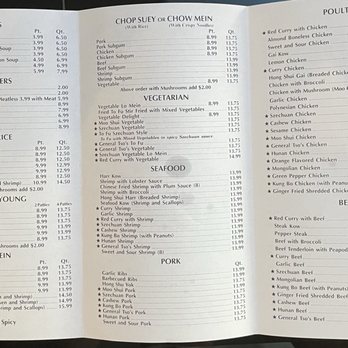 Ho Wah Chinese Restaurant - Menu page 1 - Chinese Near Me - Sterling Heights, Michigan Ho Wah Chinese Restaurant - Menu page 1 - Chinese Near Me - Sterling Heights, Michigan