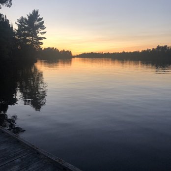 Island View Lodge - From our dock in the evening - Fishing Near Me - International Falls, Minnesota Island View Lodge - From our dock in the evening - Fishing Near Me - International Falls, Minnesota