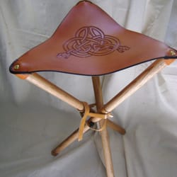 Tooled Design Tripod Stool