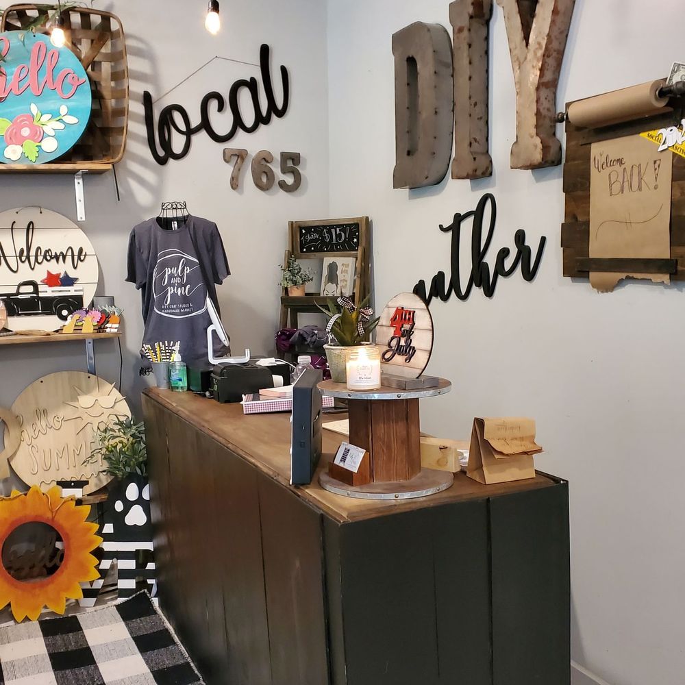 Pulp And Pine - The area as you walk into the shop - Paint & Sip Near Me - Pendleton, Indiana Pulp And Pine - The area as you walk into the shop - Paint & Sip Near Me - Pendleton, Indiana