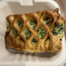 Spinach feta pastry