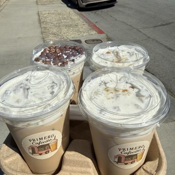 Primero Cafecito - Coco puff, caramelized banana latte, golden banana latte - Coffee & Tea Near Me - San Jose, California Primero Cafecito - Coco puff, caramelized banana latte, golden banana latte - Coffee & Tea Near Me - San Jose, California
