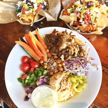 Spitz - Garden Bowl with mixed meat. Street Cart Fries. Doquitos. - Mediterranean Near Me - Minneapolis, Minnesota Spitz - Garden Bowl with mixed meat. Street Cart Fries. Doquitos. - Mediterranean Near Me - Minneapolis, Minnesota