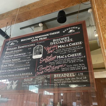 Beecher's Handmade Cheese - Menú - Cheese Shops Near Me - Seattle, Washington