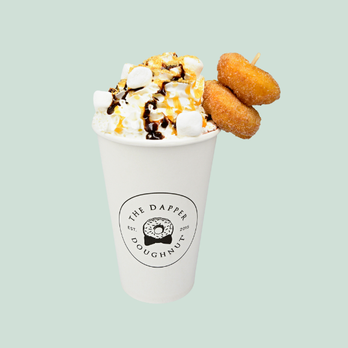 Dapper Doughnut - a cup of ice cream with a donut sticking out of it - Donuts Near Me - Sanford, Florida Dapper Doughnut - a cup of ice cream with a donut sticking out of it - Donuts Near Me - Sanford, Florida