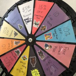 Stop in, follow us on Instagram or TicToc and spin the Wonderwheel for your chance to win!