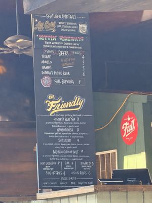 Menu photo 1 The Friendly Tavern San Diego, CA Menu photo 1 The Friendly Tavern San Diego, CA