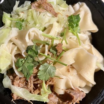Xi'an Noodles - Stewed Pork Biang Noodles No Soup - Chinese Near Me - Seattle, Washington Xi'an Noodles - Stewed Pork Biang Noodles No Soup - Chinese Near Me - Seattle, Washington