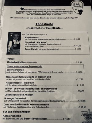 Menu photo 1 Restaurant Traube Oberstdorf, BY