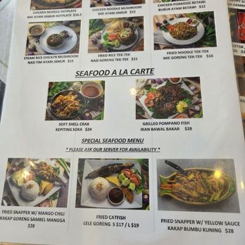 Awang Kitchen - Menu 4 - Indonesian Near Me - Elmhurst, New York