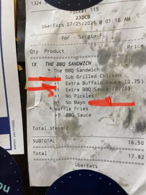 Sam's Crispy Chicken by null