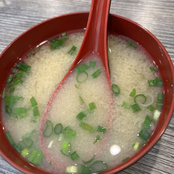 Crane & Elephant - miso soup - Ramen Near Me - Canoga Park, California Crane & Elephant - miso soup - Ramen Near Me - Canoga Park, California