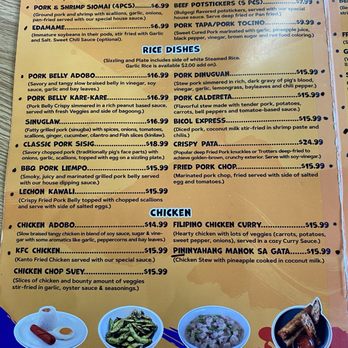 Tambayan at Kusina - Menu - Filipino Near Me - Orlando, Florida Tambayan at Kusina - Menu - Filipino Near Me - Orlando, Florida