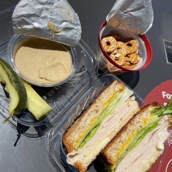 Rainbow Cafe - Sandwich, pretzels, hummus - Cafes Near Me - Los Angeles, California