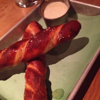 Edgar's Proof & Provision - Pretzel with cheese sauce - New American Near Me - Atlanta, Georgia