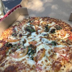 Pizza Movers - Very cheesy pizza! Delicious