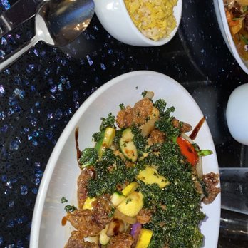 Poor Calvin's - Crispy Beef and coconut brown rice (4/5) - Asian Fusion Near Me - Atlanta, Georgia