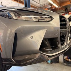 Poway Import Auto Experts - New carbon lip installation