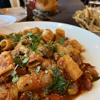 Dirty Oar Public House - Spicy Bison Sausage Rigatoni - Pubs Near Me - Innisfil, Ontario
