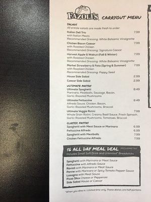 Menu photo 3 Fazoli's Milldale, CT Menu photo 3 Fazoli's Milldale, CT