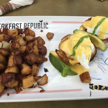 Breakfast Republic - Eggs Benedict - Breakfast & Brunch Near Me - San Diego, California Breakfast Republic - Eggs Benedict - Breakfast & Brunch Near Me - San Diego, California