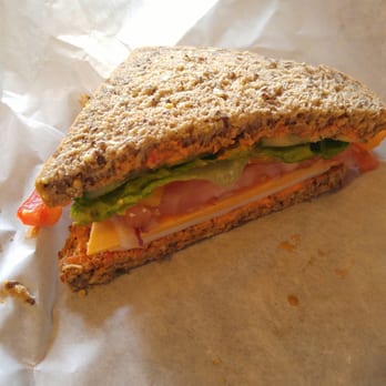 Great Harvest Bread - Half of a Field Harvest Veggie Sandwich. - Coffee & Tea Near Me - Delafield, Wisconsin