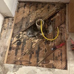 Mr. G’s Plumbing - Sub flo.or exposed