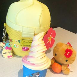 Pineapple + Strawberry Mixed Dole whip Pineapple + Strawberry Mixed Dole whip