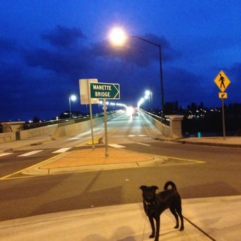 Manette Bridge - Woo Hoo.... My Doggie's 1st Bridge...... - Landmarks & Historical Buildings Near Me - Bremerton, Washington