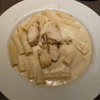 Massimo's - Pasta Your Way: rigatoni noodles with Alfredo sauce + chicken - Italian Near Me - Fremont, California Massimo's - Pasta Your Way: rigatoni noodles with Alfredo sauce + chicken - Italian Near Me - Fremont, California
