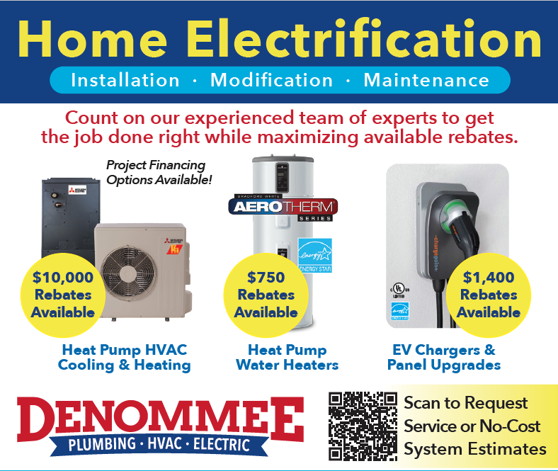 Slide of Denommee Plumbing, HVAC & Electric