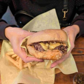 Smash Bacon - Regular Bacon Smash Cheese Burger - Burgers Near Me - National City, California Smash Bacon - Regular Bacon Smash Cheese Burger - Burgers Near Me - National City, California