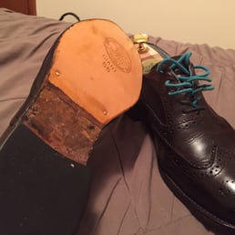 Excellent work done to make my shoes look good again. Excellent work done to make my shoes look good again.