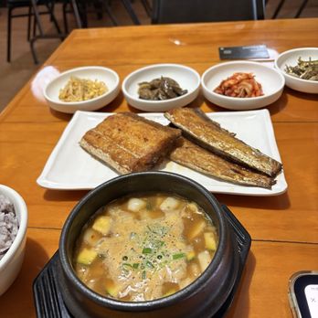 Sushi Box - Pan fried Kalchi. Do not try at home. - Sushi Bars Near Me - Northbrook, Illinois Sushi Box - Pan fried Kalchi. Do not try at home. - Sushi Bars Near Me - Northbrook, Illinois