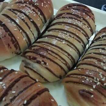 Fancy Wheat Field Bakery - Red bean buns - Desserts Near Me - San Francisco, California
