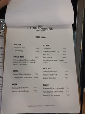 Menu photo 1 Neighborhood Game Cafe Lungsod Quezon, NCR