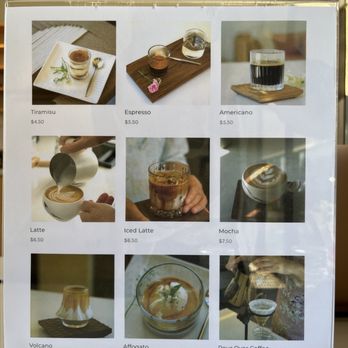 Voca Coffee - menu selection - Coffee Roasteries Near Me - Fremont, California
