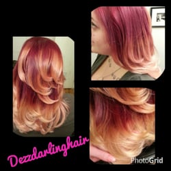 Rockin' Blondes Salon - Hair by Dezz, call it the fire Ombre '