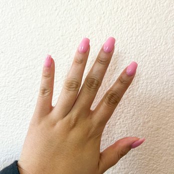 Pink Sassy Nails - Dip Mani - Nail Salons Near Me - Gilroy, California