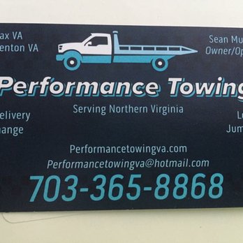 Performance Towing - 24 hour service - Towing Near Me - Warrenton, Virginia Performance Towing - 24 hour service - Towing Near Me - Warrenton, Virginia