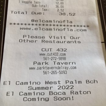 El Camino - Very reasonable prices. - Cocktail Bars Near Me - Delray Beach, Florida El Camino - Very reasonable prices. - Cocktail Bars Near Me - Delray Beach, Florida